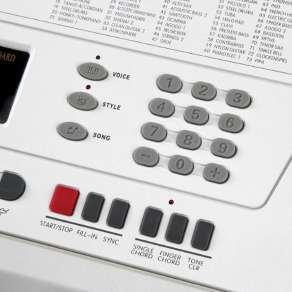 Sintetizator digital FunKey Edition 61 WH 61 clape / / Plastic / Silver photo 5