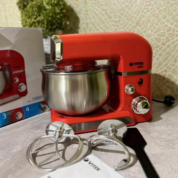 Mașină de bucătărie Vitek VT-4114 1000 W / Red photo 8