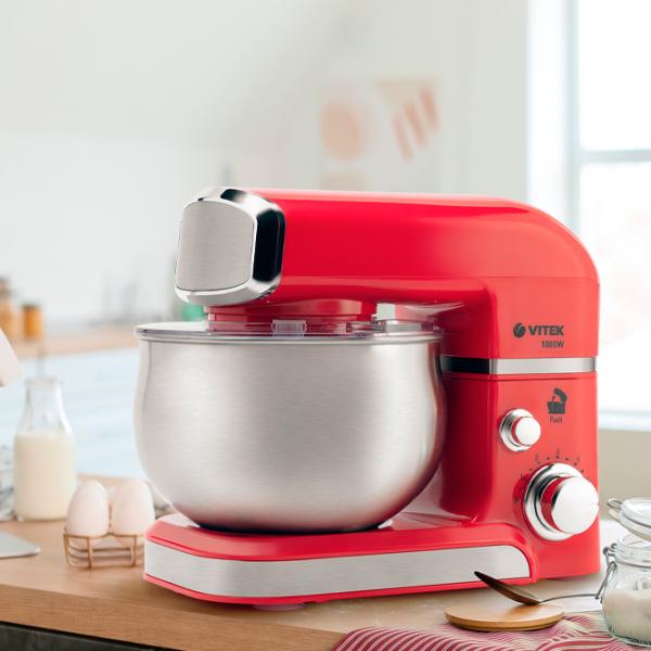 Mașină de bucătărie Vitek VT-4114 1000 W / Red photo 11