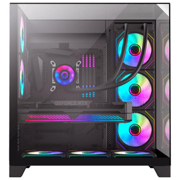 Carcasă Gamemax Infinity Plus Mid Tower / Black photo 4