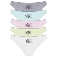 Трусики для женщин Donella 218026  L / Разноцветный / Cлипы