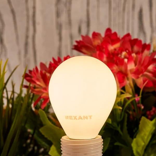 Bec LED cu filament Rexant GL45 604-134 E14 / 9.5 W / 4000 K / 915lm / White photo 5 Bec LED cu filament Rexant GL45 604-134 E14 / 9.5 W / 4000 K / 915lm / White photo 5