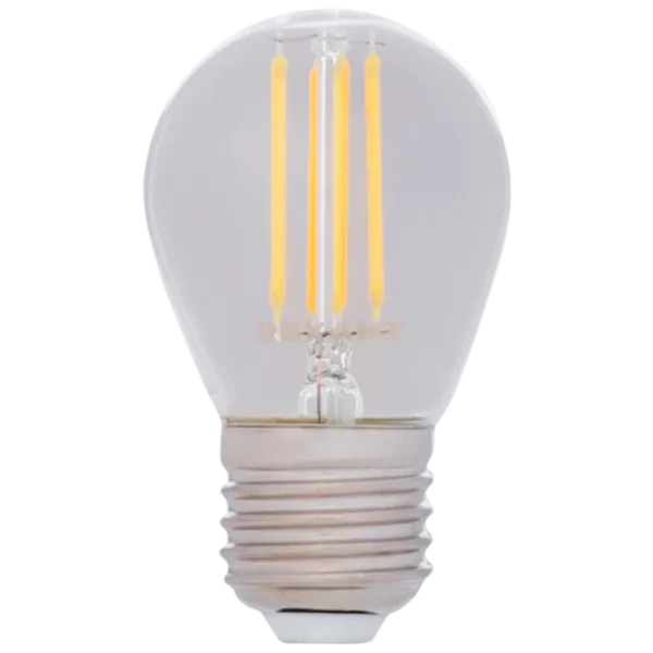 Bec LED cu filament Rexant GL45 604-132 E27 / 9.5 W / 4000 K / 950lm / White photo 1 Bec LED cu filament Rexant GL45 604-132 E27 / 9.5 W / 4000 K / 950lm / White photo 1