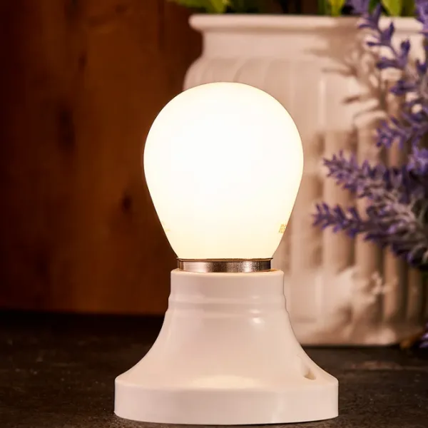 Bec LED cu filament Rexant GL45 604-136 E27 / 9.5 W / 4000 K / 915lm / White photo 4 Bec LED cu filament Rexant GL45 604-136 E27 / 9.5 W / 4000 K / 915lm / White photo 4