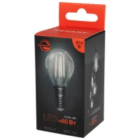 Лампочка светодиодная филаментная Rexant GL45 604-126 E14 / 7.5 Вт / 4000 K / 600лм / White photo 2