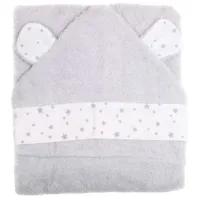 Prosop pentru bebeluși PernaMea PM.30504/1 112 x 65 cm / Bumbac / Gray