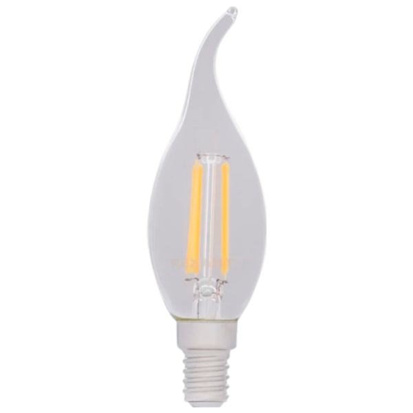 Bec LED cu filament Rexant CN37 604-106 E14 / 7.5 W / 4000 K / 600lm / White photo 1