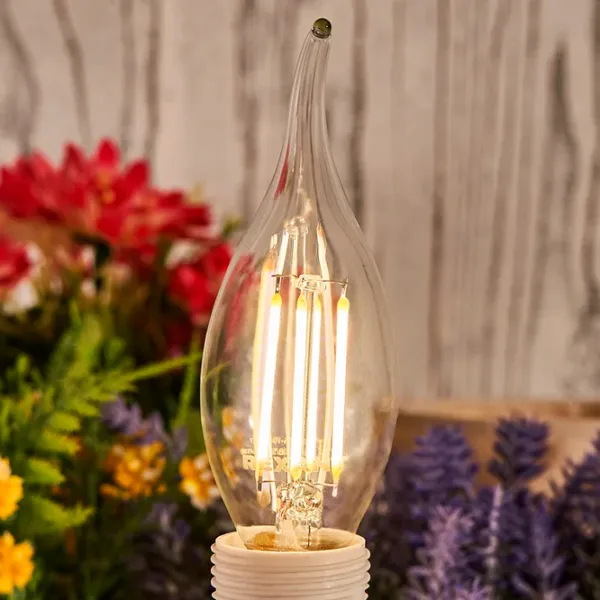 Bec LED cu filament Rexant CN37 604-106 E14 / 7.5 W / 4000 K / 600lm / White photo 3