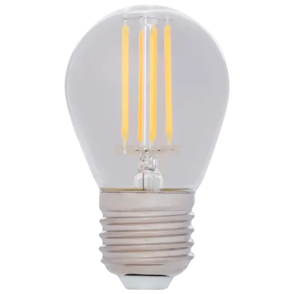 Bec LED cu filament Rexant GL45 604-127 E27 / 7.5 W / 2700 K / 600lm / White photo 1