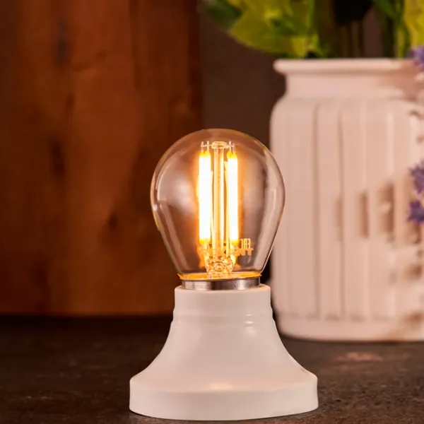 Bec LED cu filament Rexant GL45 604-127 E27 / 7.5 W / 2700 K / 600lm / White photo 5