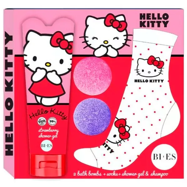Șampon și gel Bi-es Hello Kitty  250 ml / 3+ photo 1