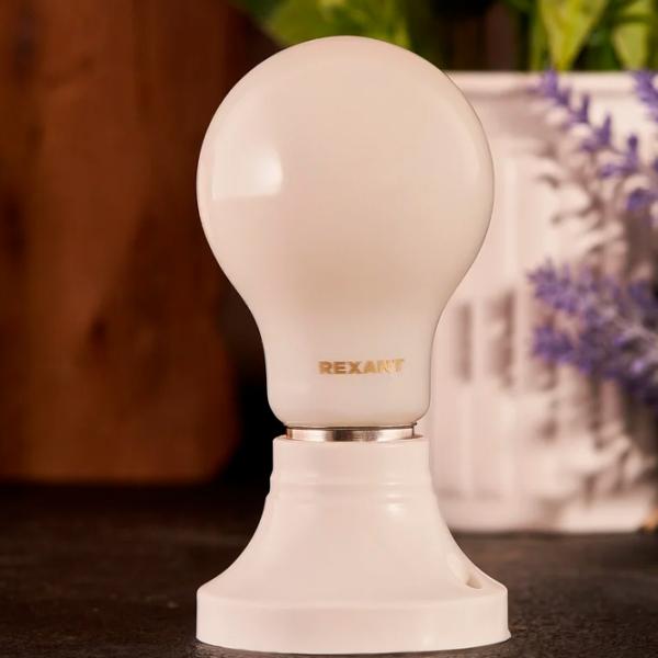 Bec LED cu filament Rexant A60 604-079 E27 / 11.5 W / 4000 K / 1320lm / White photo 3 Bec LED cu filament Rexant A60 604-079 E27 / 11.5 W / 4000 K / 1320lm / White photo 3