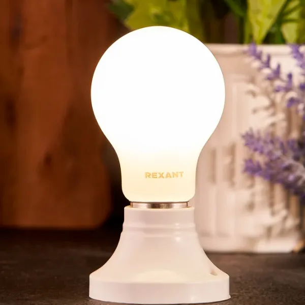 Bec LED cu filament Rexant A60 604-079 E27 / 11.5 W / 4000 K / 1320lm / White photo 4 Bec LED cu filament Rexant A60 604-079 E27 / 11.5 W / 4000 K / 1320lm / White photo 4