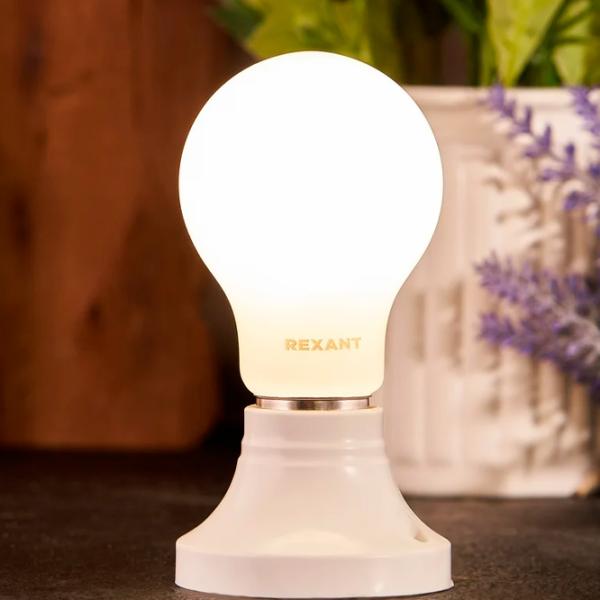 Bec LED cu filament Rexant A60 604-079 E27 / 11.5 W / 4000 K / 1320lm / White photo 4 Bec LED cu filament Rexant A60 604-079 E27 / 11.5 W / 4000 K / 1320lm / White photo 4