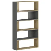 Стеллаж Magnus Flexi  182 x 103 x 29см cm / ЛДСП / Дуб cонома