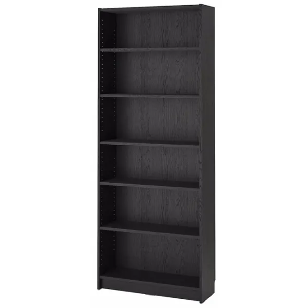 Стеллаж Ikea Billy  202 x 80 x 28см cm / ЛДСП / Black photo 1 Стеллаж Ikea Billy  202 x 80 x 28см cm / ЛДСП / Black photo 1