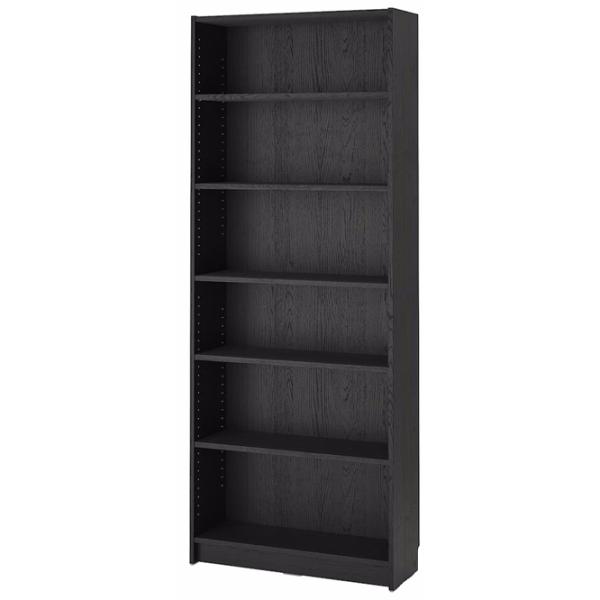 Стеллаж Ikea Billy  202 x 80 x 28см cm / ЛДСП / Black photo 1 Стеллаж Ikea Billy  202 x 80 x 28см cm / ЛДСП / Black photo 1
