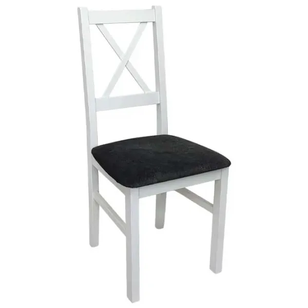 Scaun de bucătărie Magnus Nilo 10 24B Stofă/ White  photo 1