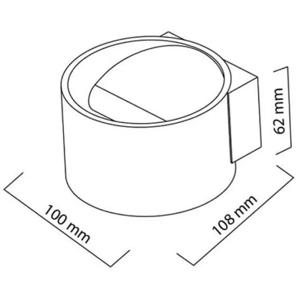 Настенный светильник Horoz SİSAM 8 Вт / SMD photo 2