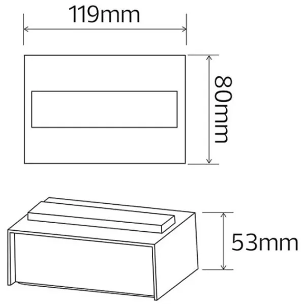 Lampă de perete Horoz TWIST-7 7 W / SMD photo 2