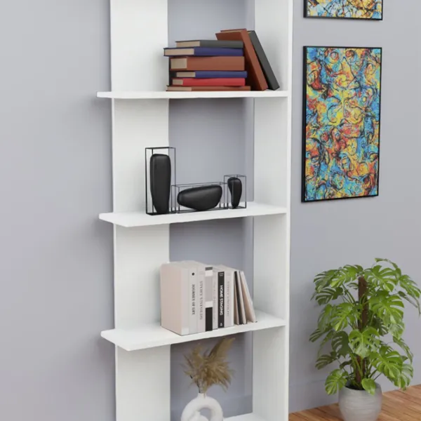 Etajeră Prestige Aeris 5 Layer 170 x 58 x 21.5 cm / PAL / White photo 2
