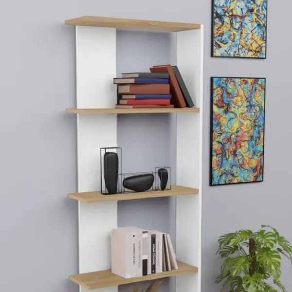 Стеллаж Prestige Aeris 5 Layer 170 x 58 x 21.5см cm / ЛДСП / White photo 2