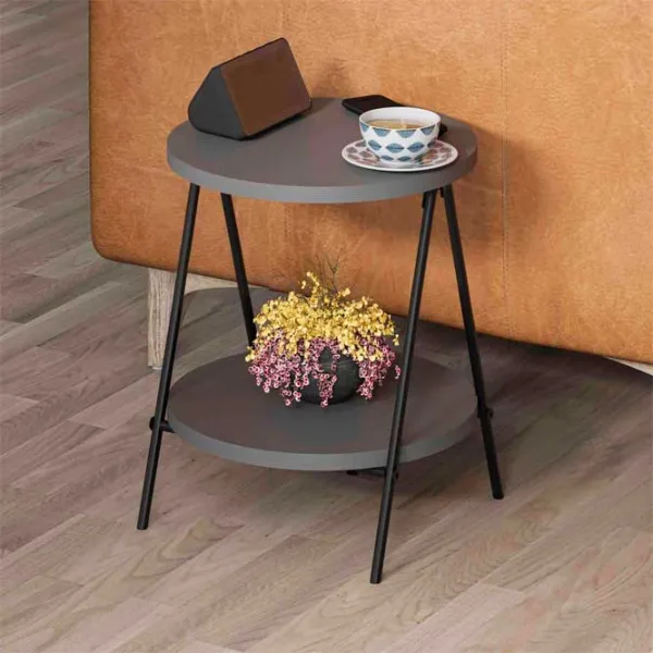 Măsuță de cafea Mobiland Essel M.SH.24205.4 Anthracite photo 7