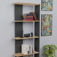 Etajeră Prestige Aeris 5 Layer 170 x 58 x 21.5 cm / PAL / Anthracite photo 2