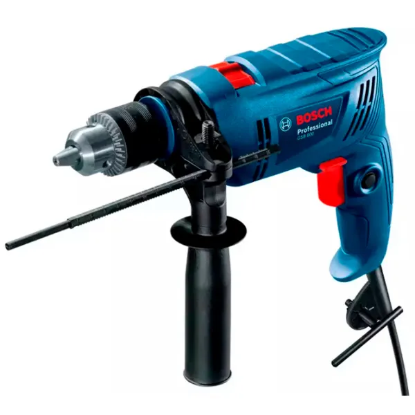 Mașină de găurit Bosch GSB 600 600 W / 3000 rot/min photo 1