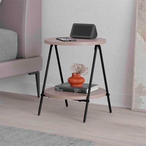 Măsuță de cafea Mobiland Essel M.SH.24205.2 White photo 4