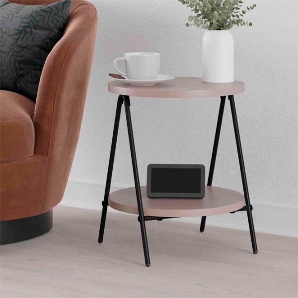 Măsuță de cafea Mobiland Essel M.SH.24205.2 White photo 5
