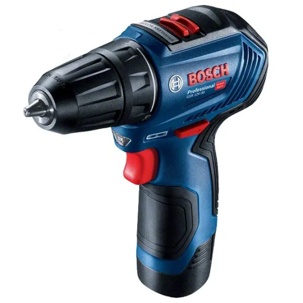 Mașină de găurit și înșurubat Bosch GSR12V-30 1600 rot/min photo 1 Mașină de găurit și înșurubat Bosch GSR12V-30 1600 rot/min photo 1