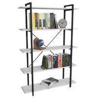 Etajeră Prestige 5 Layer 180 x 120 x 34 cm / PAL / White