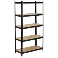 Стеллаж Fabrik Home Home&Office 180 x 90 x 40см cm / МДФ / Black