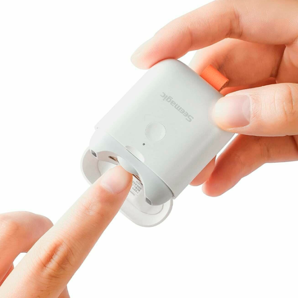 Маникюрные ножницы Seemagic Nail Clipper Mini Белый photo 4