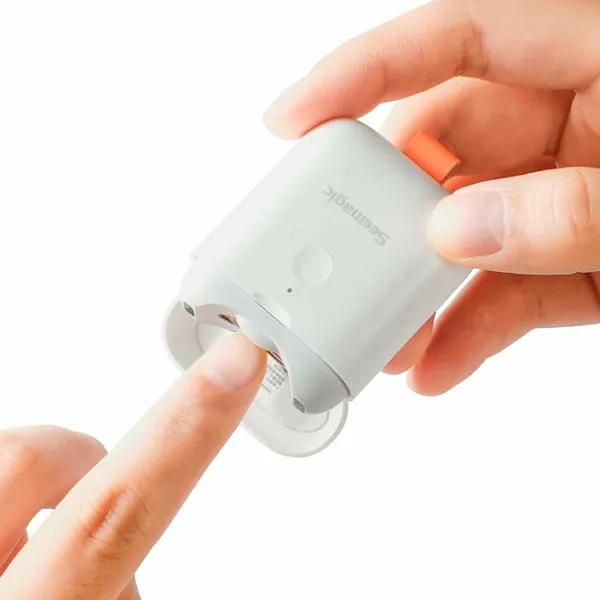 Маникюрные ножницы Seemagic Nail Clipper Mini Синий photo 3