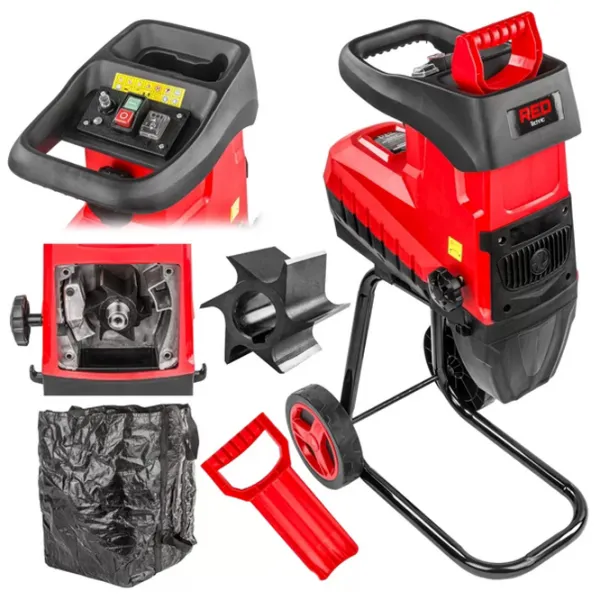 Измельчитель для веток Red Technic RTRDG0132 96 дБ / 2800 Вт photo 6