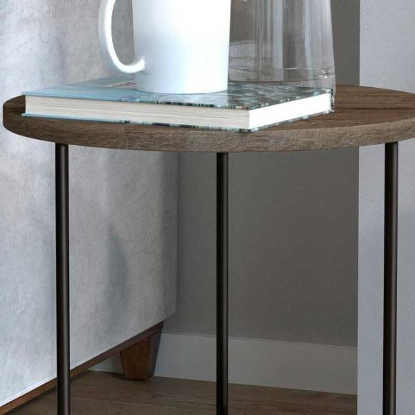 Măsuță de cafea Showdeko Corro Side M.SH.20968.5 Brown photo 3