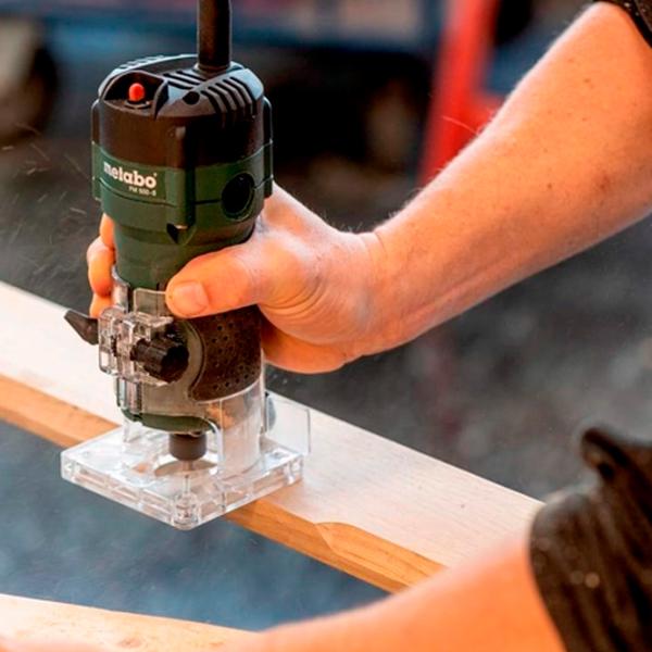 Maşina de frezat Metabo FM 500-6 500 W / Green photo 4