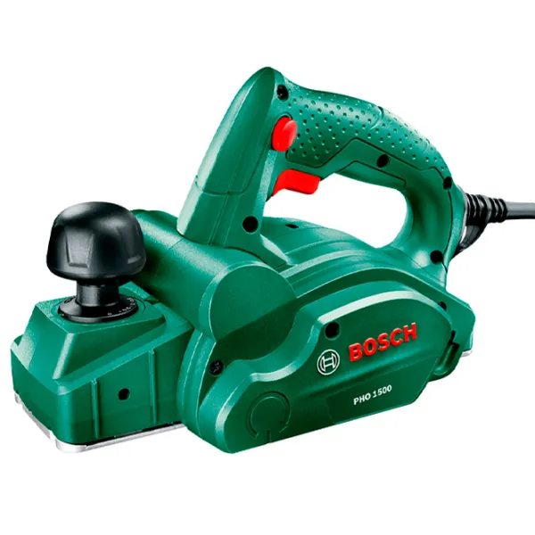 Электрорубанок Bosch PHO 1500 19500 об/мин / Зеленый photo 1