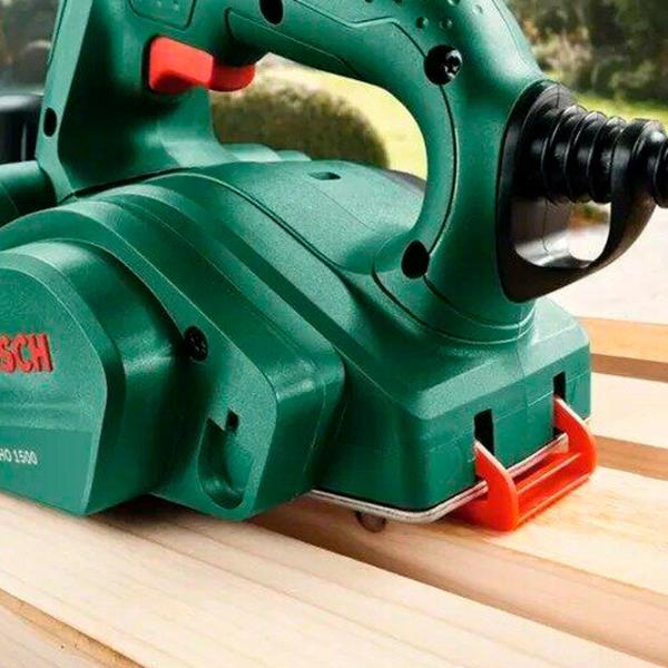 Электрорубанок Bosch PHO 1500 19500 об/мин / Зеленый photo 7