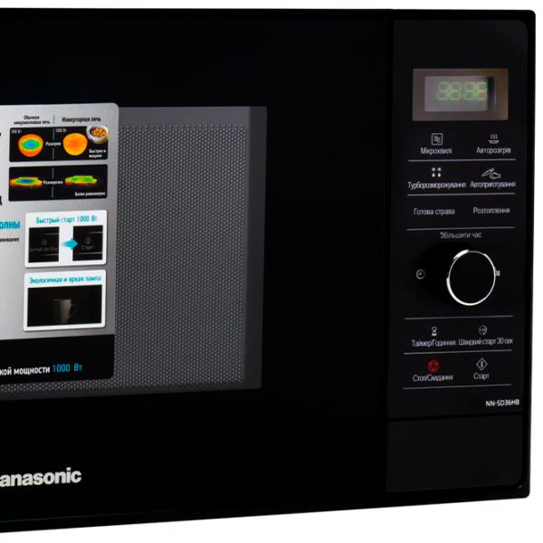 Cuptor cu microunde Panasonic NN-SD36HBZPE Standart / 1000 W / Black photo 4