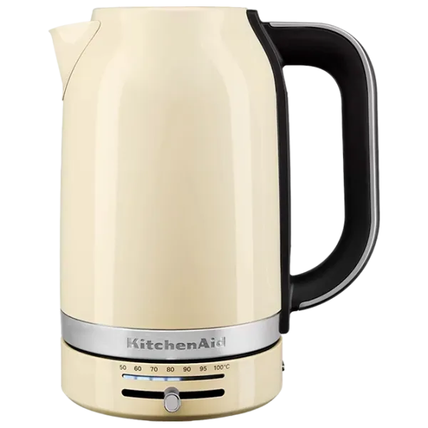 Электрочайник KitchenAid 5KEK1701EAC 1.7л / Закрытая спираль / Кремовый photo 1