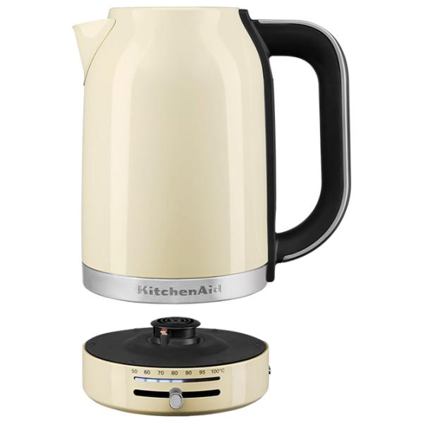 Электрочайник KitchenAid 5KEK1701EAC 1.7л / Закрытая спираль / Кремовый photo 4