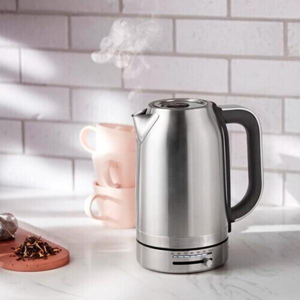 Ceainic electric KitchenAid 5KEK1701ESX 1.7l / Ascuns spirală / Inox photo 6