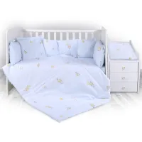 Детское постельное бельё Lorelli Ranforce Bear Party (20800055901) Хлопок/ Синий 