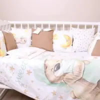 Детское постельное бельё PernaMea PM.105896/1 () Хлопок/ Белый Разноцветный