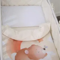 Детское постельное бельё Veres VR 219.13 (2600000105231) Хлопок/ Бежевый White