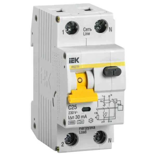 Întrerupător automat IEK MAD24-5-025-C-300 Modulară / 25 A photo 1 Întrerupător automat IEK MAD24-5-025-C-300 Modulară / 25 A photo 1
