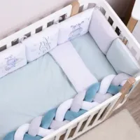 Lenjerie de pat pentru copii Veres VR 220.40 (220.40) Bumbac/ Blue White